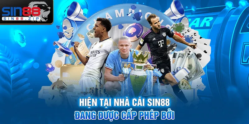 Hiện tại nhà cái Sin88 đang được cấp phép bởi: